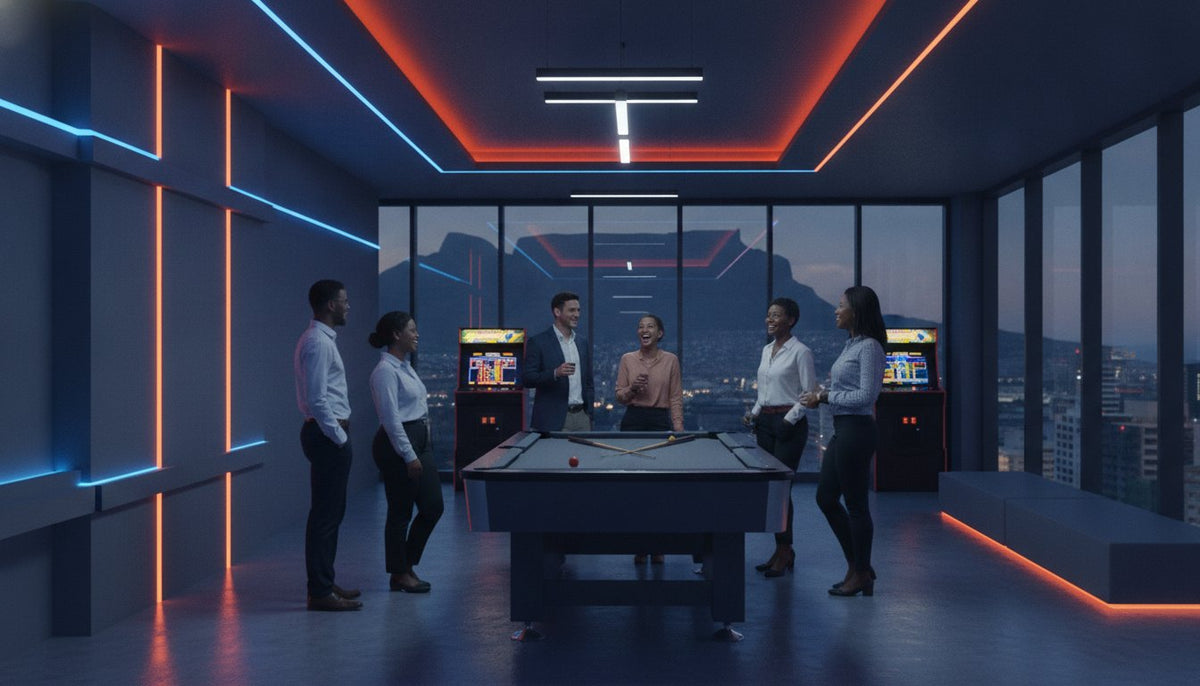 10 High-Impact Corporate Games Room Ideas to Level Up Your Office in 2026