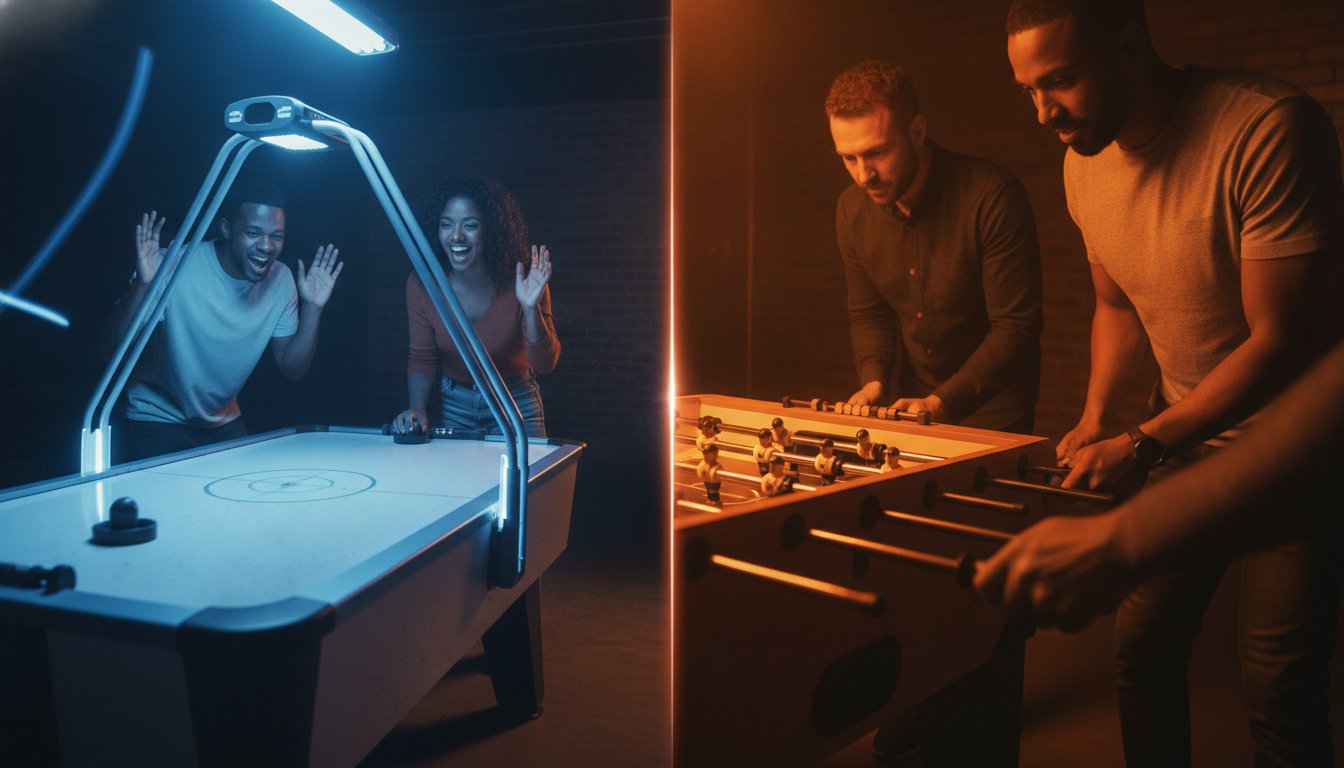 Foosball vs Air Hockey Table: The Ultimate Buying Guide for Your Game Room