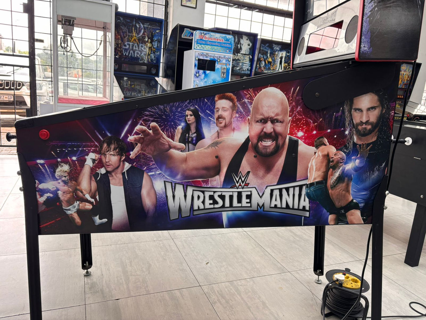 WrestleManis Pro Stern Pinball Machine (2015)