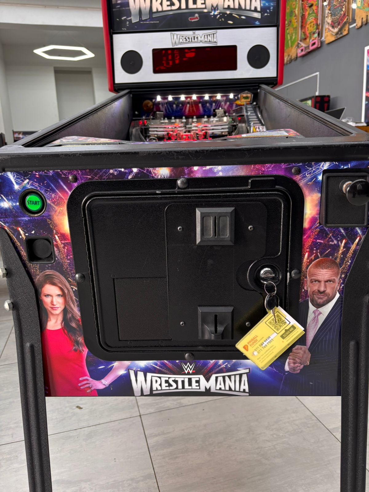 WrestleManis Pro Stern Pinball Machine (2015)