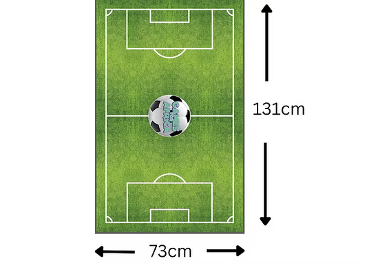 Foosball Table Play field Artwork Only