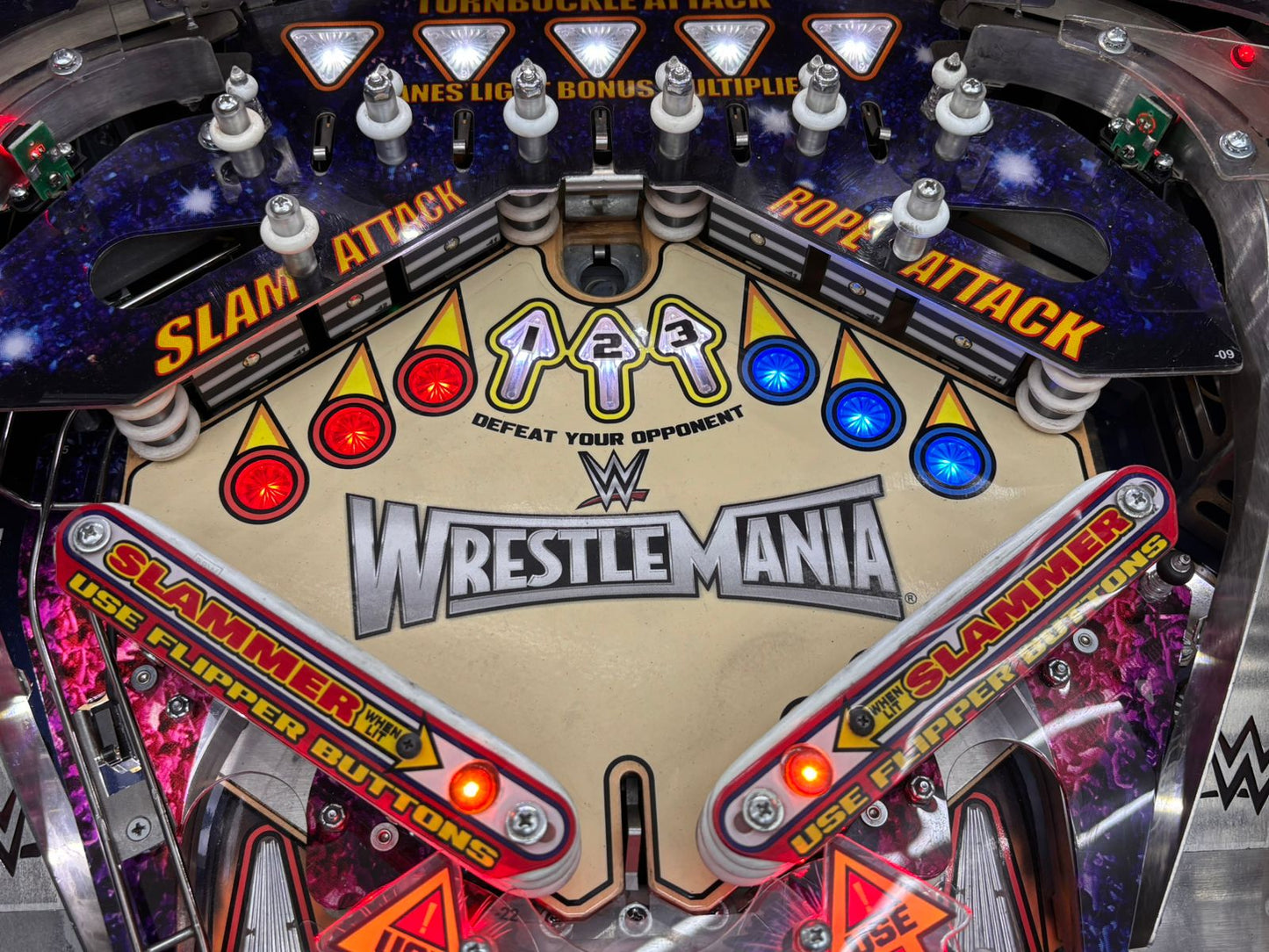 WrestleManis Pro Stern Pinball Machine (2015)