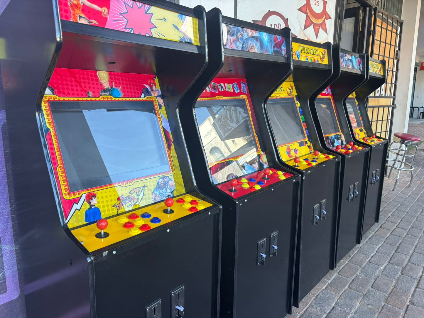 Arcade Video Game Standard 19 Inch Coin Operated