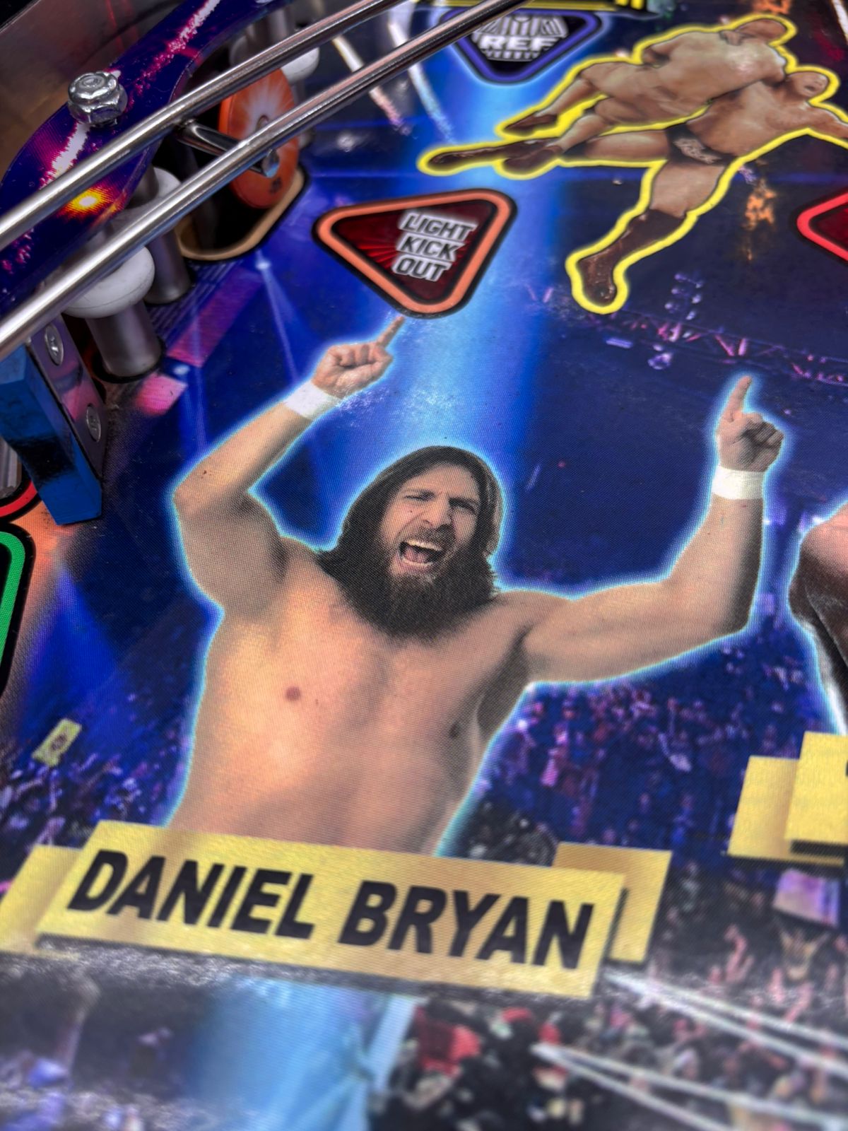 WrestleManis Pro Stern Pinball Machine (2015)