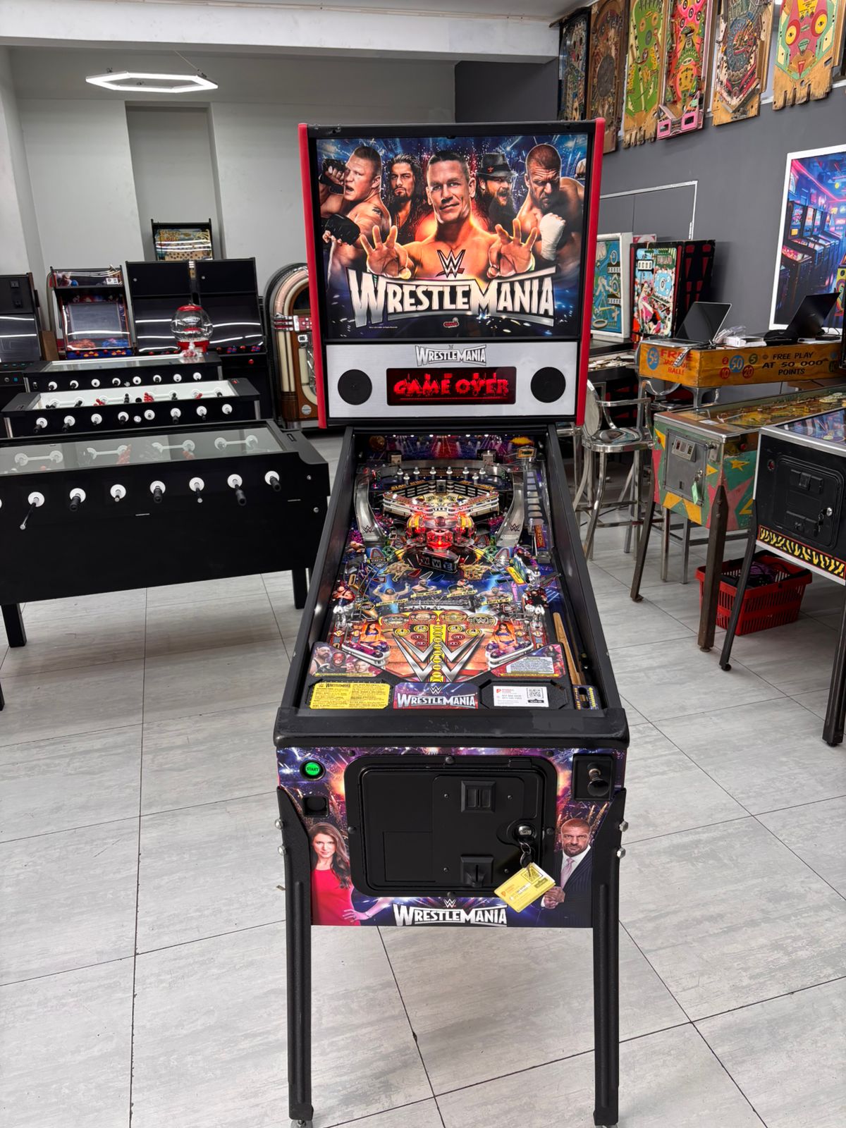 WrestleManis Pro Stern Pinball Machine (2015)