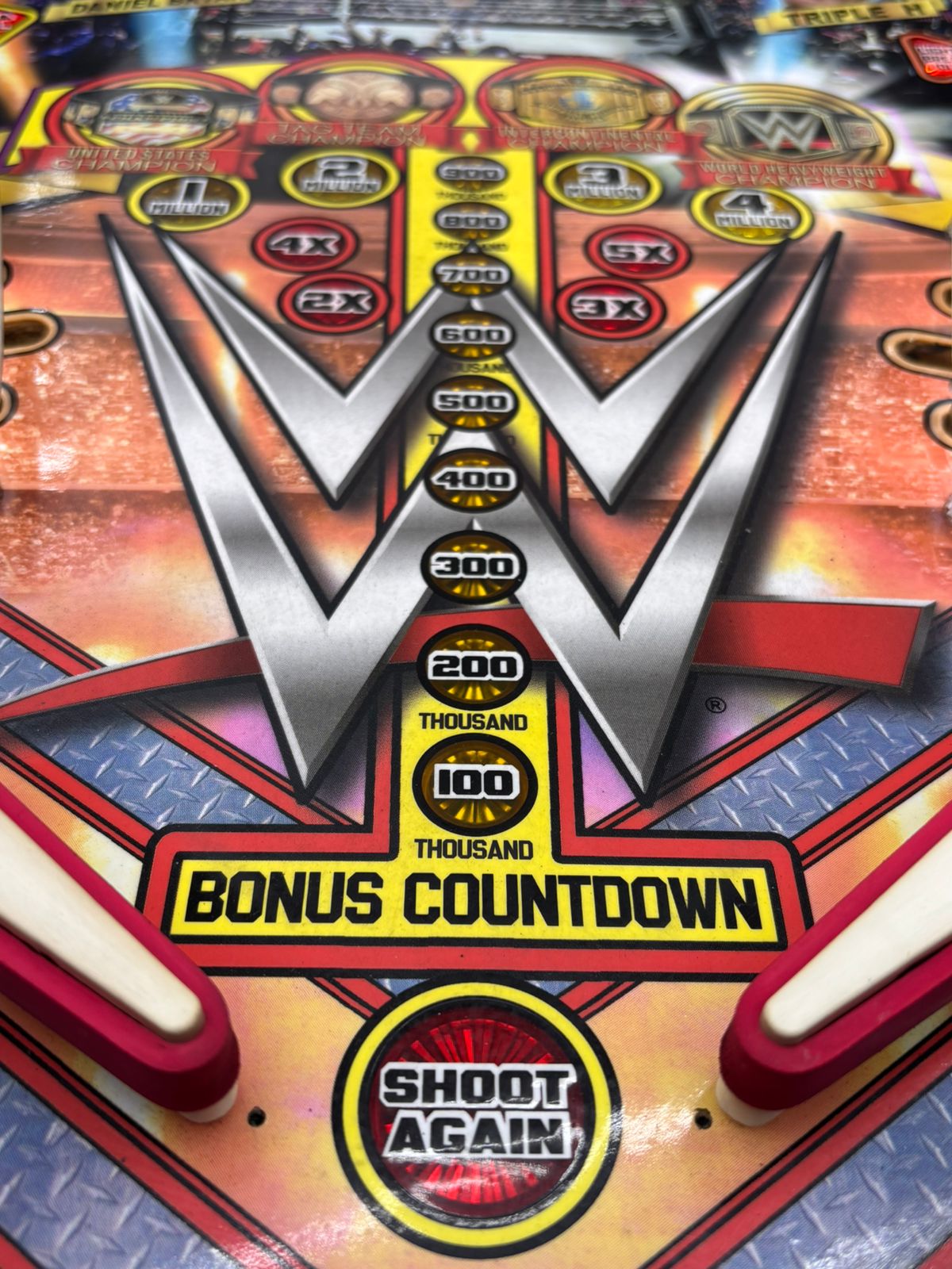 WrestleManis Pro Stern Pinball Machine (2015)