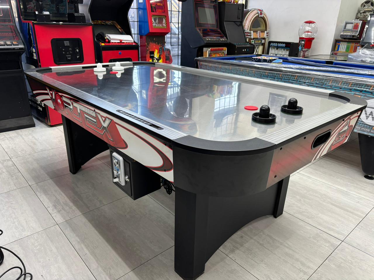 Air Hockey Coin Operates or Home Free Play