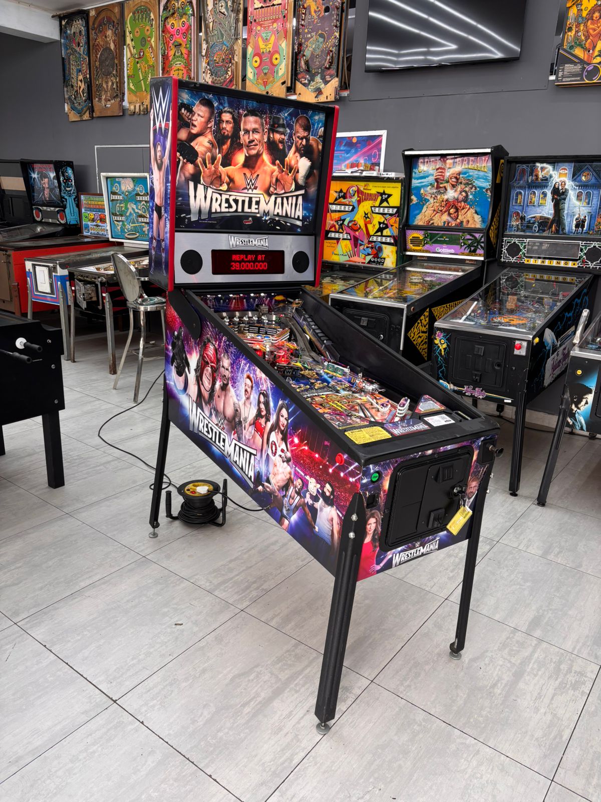 WrestleManis Pro Stern Pinball Machine (2015)