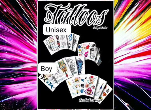 Temporary Tattoos 300's
